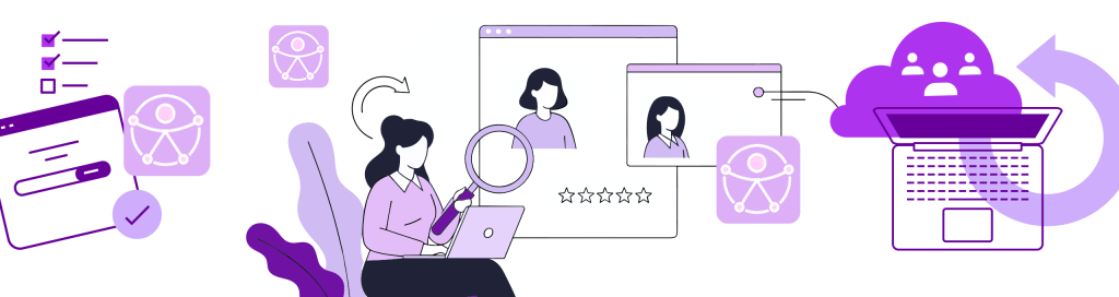 Ilustração para blogpost sobre diversidade em processo seletivo