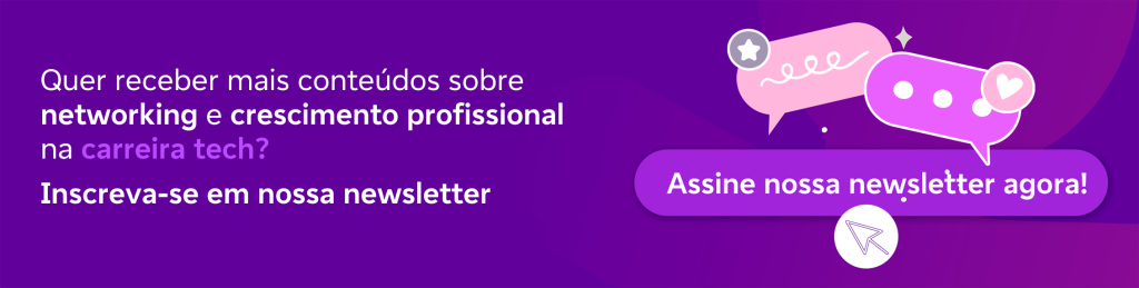 Banner Assine nossa newsletter agora