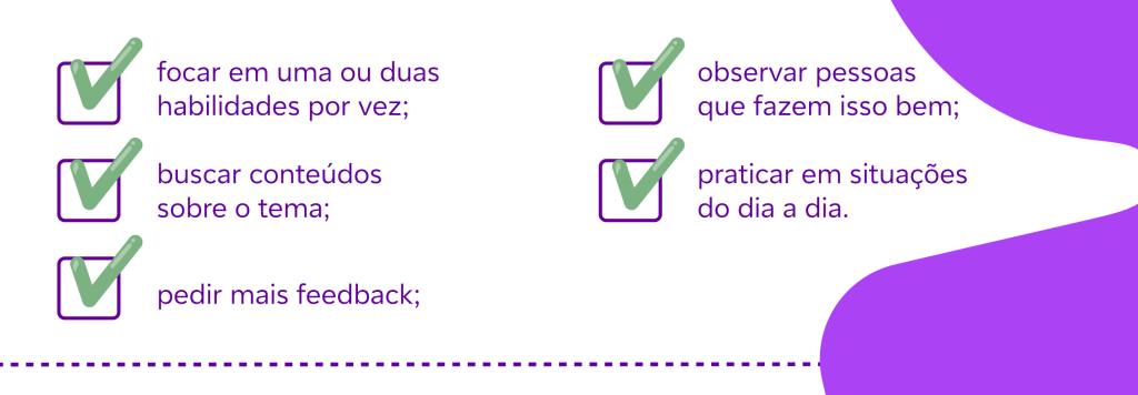 Checklist de plano de desenvolvimento
